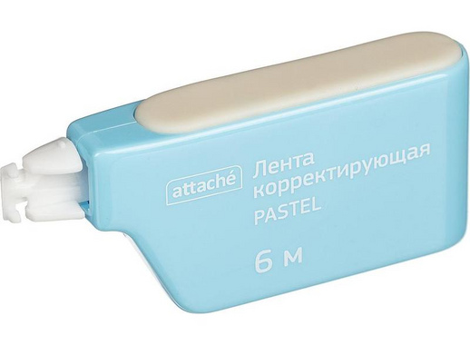 Корректирующая лента Attache Pastel 5 мм x 6 м (боковая подача)